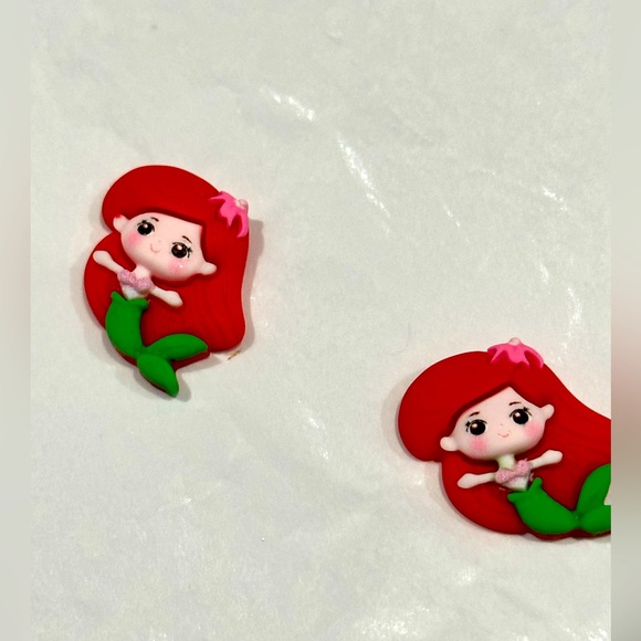 Handmade Jewelry - Little mermaid Earrings - pierced